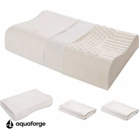 Almofada Cervical Ergonómica Látex Respirável 60 x 40 cm (1/5)