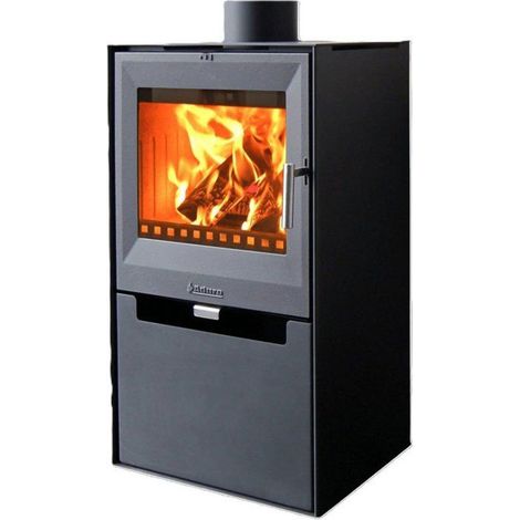 ADURO ADURO 14 Holzofen mit gusseiserner Tür und Aduro-tronic 6,5 kW (1/5)