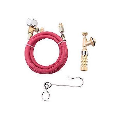Torche à gaz turbo Mapp pour plomberie, avec tuyau pour kit de soudage au propane (1/5)