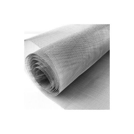 C ZANZARIERA ALLUMINIO 18X16 1,50X30MT ARGENTO