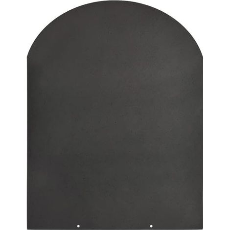 Pedana salvapavimento per stufe a legna e pellet in acciaio 80x60