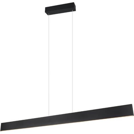 Suspension noire mate 150 cm LED CCT Trio (1/3)