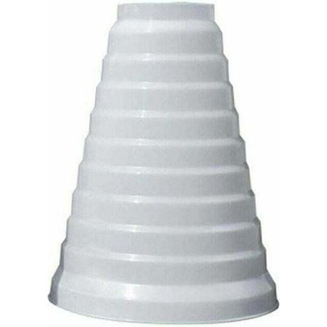 Réducteur universel PVC 80/200mm – Réducteur de tuyau rond pour ventilation – Compatible climatisation et ventilateurs extracteurs (1/4)