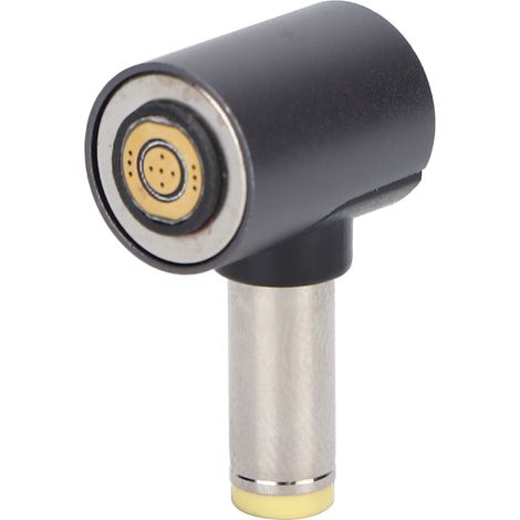 Adaptateur secteur magnétique pour ordinateur portable, interface carrée 5,5x2,5 mm, charge rapide DC, petit et léger, usage pratique (1/5)