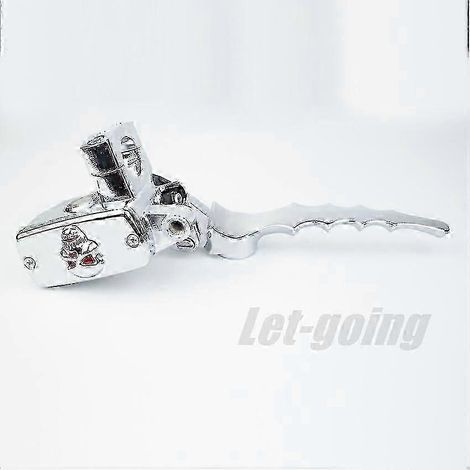 Levier de maître-cylindre de frein et d'embrayage chromé unique pour moto Honda CB400F/CB400SF/CB400/CB500/CBF500/CBF600/NC700 (côté gauche, embrayage) (1/5)