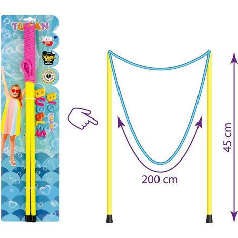Filo per grandi bolle di sapone, tubo da 50 cm