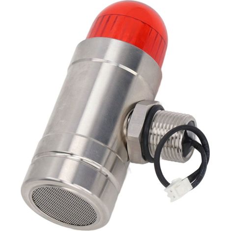 Panneau lumineux LED à haute luminosité (100 dB) en acier inoxydable pour la détection de gaz (1/4)