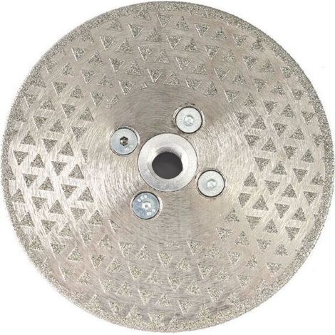 Disque Diamanté à Tronçonner et à Meuler 125 mm x M14 Lame de Scie Électroplaqué pour Pierre Marbre Carreaux Granit (1/4)