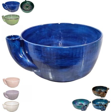 Lavabo giratorio automático para frutas y verduras 2026，colador de limpieza giratorio de 360°，verduras y platos de servir (azul oscuro) (1/5)
