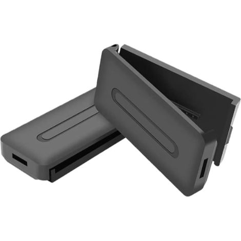2 clips para cinturón de seguridad de coche, ajustador de cinturón de seguridad, hebilla universal para relajar hombros y cuello (negro)