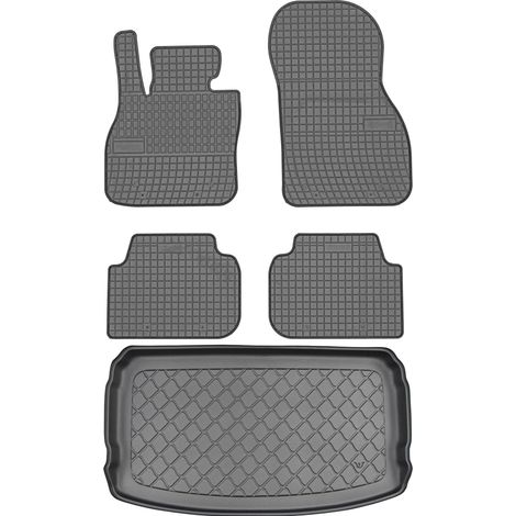 Mini Cooper III F56 Hatchback dal 03.2014 SET - tappetini in gomma per auto + tappetino per bagagliaio (1/5)