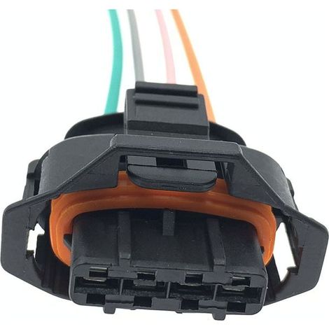 Faisceau de câblage pour rampe d'injection automobile DJ7046A-3.5-11/21, connecteur 4 broches mâle/femelle 1928403453 et 1928404627 (connecteur simple).