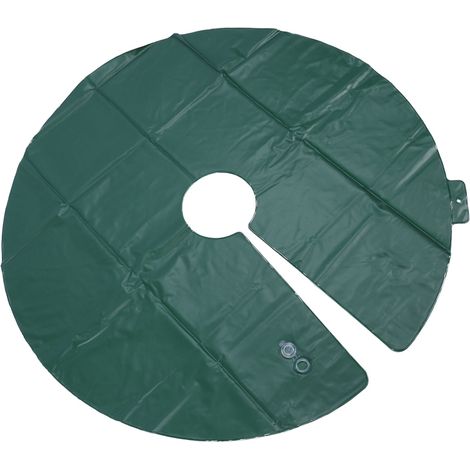 Baumbewässerungsring, wiederverwendbarer 10-Gallonen-PVC-Bewässerungssack für Tropfbewässerung, ideal zum Pflanzen und Gärtnern.