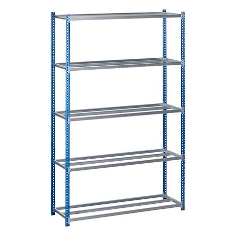 Rayonnages Industri’Pro départ 40 x 200 x 125 bleu - Maxiburo