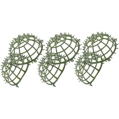 3 Supports Topiaire Plastique, Cadre Fleurs Artificielles, Décoration Jardin Maison (1/5)