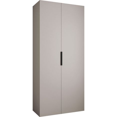 Armario Hartford 572, Cachemira, 246x110x52cm, Puertas de armario: Con bisagras, Número de estantes: 6