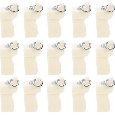 20 capuchons pour rails coulissants de fenêtres (1/3)
