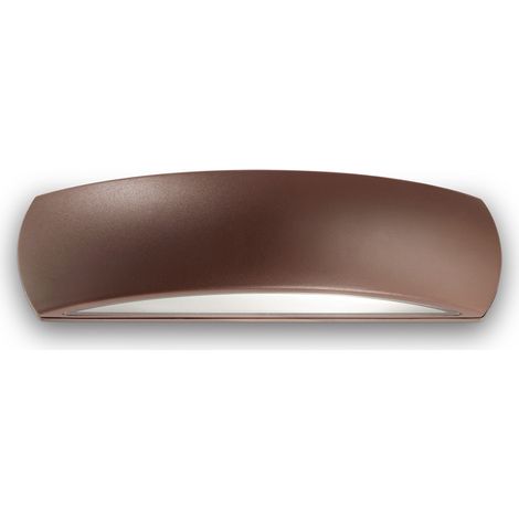 Applique Moderna Giove Alluminio Coffee 1 Luce E27 (1/2)