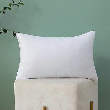 Coussin décoratif hypoallergénique de qualité supérieure, garni d'un oreiller rectangulaire factice, pour matelas et lit (1/5)