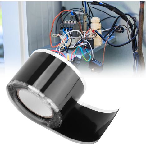 Ruban silicone auto-adhésif étanche et résistant à la chaleur pour câbles électriques, 3 m (1/5)