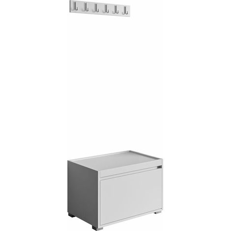 Conjunto para recibidor Comfivo Pinus II , 0x0x0cm, Aglomerado laminado, Colocada, Montada en la pared (1/3)