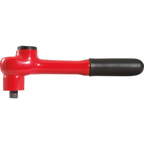 KS Tools Cliquet réversible 1/2'' avec revêtement isolant, 32 dents (1/4)