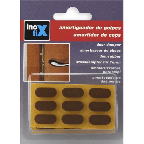 Amortisseurs De Chocs Adhésifs Marron X18 - Inofix