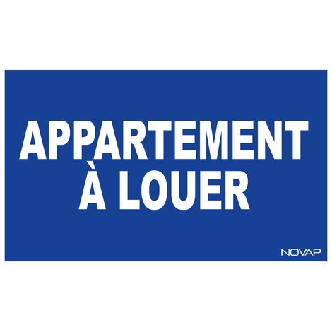 Panneau Appartement à louer - Rigide 330x200mm - 4160023