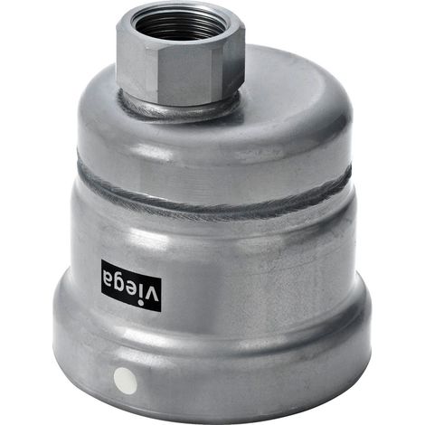 Viega Tapa Megapress S XL, DN 80, Rp 3/4 Acero no aleado, Recubrimiento de zinc-níquel Modelo 4256XL, 751937