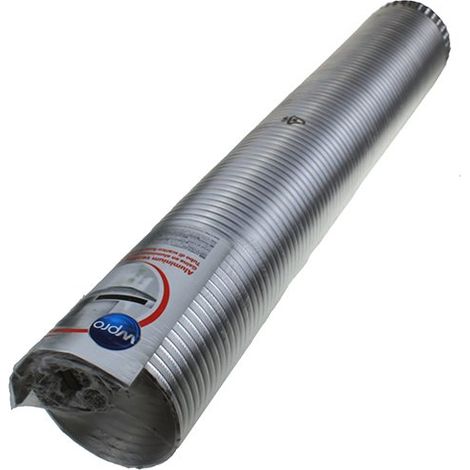 Gaine d'évacuation d'air aluminium 3m pour hotte – Diamètre 125mm – Installation facile – Compatible avec WHIRLPOOL – Wpro (1/2)