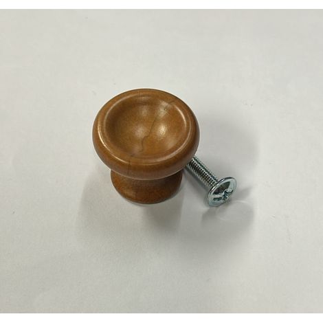 ORECA - POMOLO IN LEGNO DI FAGGIO COLORENOCE 27X22MM