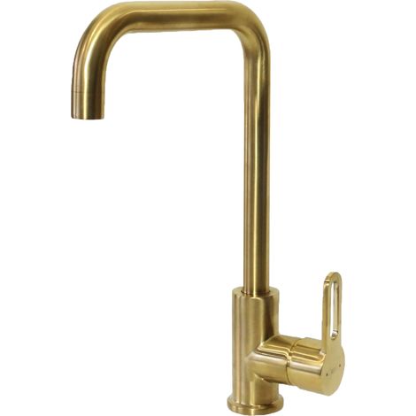 Essebagno Baltic Spültischmischer gebürstetes Gold