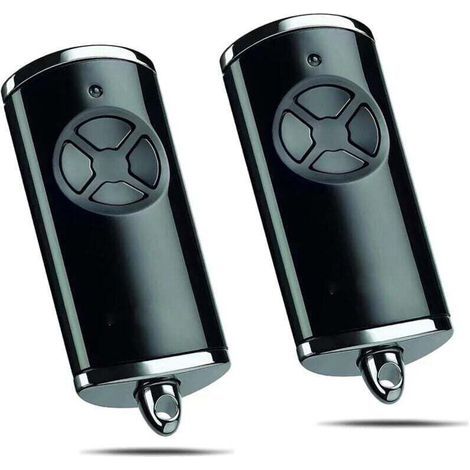 Bardusch-(Pack de 2)868MHz Télécommande pour Hörmann HSE4 BS,4 Canaux Télécommande de Rechange Bip Portail Porte De Garage Compatible avec Hörmann HSM4 HSE2 HS1 HS4 HSZ1