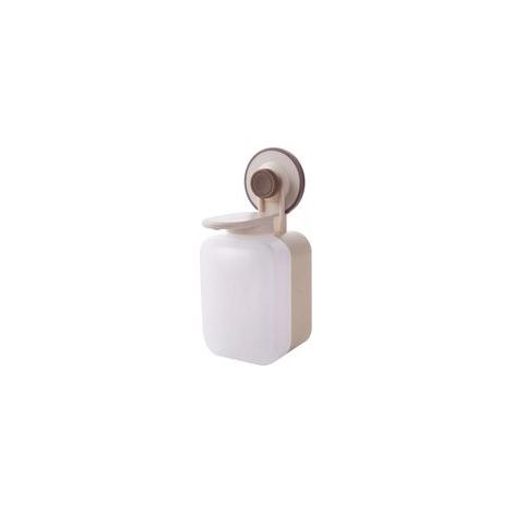 Distributeur de Savon Mural Ventouse Pratique et élégant pour Maison, Hôtel, Restaurant Installation Facile sans Perçage pour Salle de Bain et Cuisine