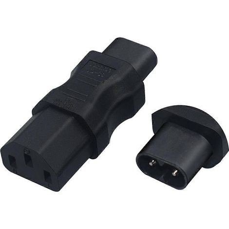 Câble Adaptateur Droit C7 vers C8, Compatible C8 vers C13, C15, C5 et C7 (1/4)
