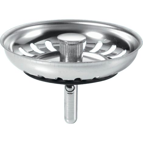 McAlpine BWSTSS-TOP Basket Strainer Waste Plug - Stemball Model (1/5)