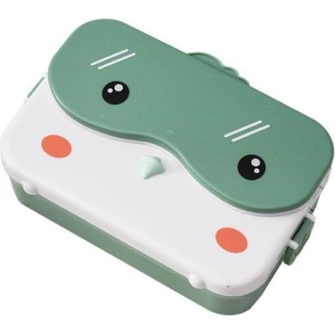 Boîte à bento - Lunch Box - 2 compartiments - Étanche - Pour enfants et adultes (1/4)