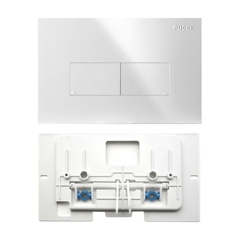 KIT RINNOVA 2014 PLACCA LINEA BIANCA + SPORTELLO ECO- Bianca- PUCCI- pezzi 1 (1/2)