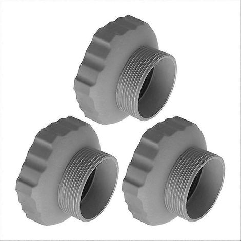 Lot de 3 adaptateurs de tuyau 11239, compatibles avec les tuyaux d'aspirateurs de piscine, les tuyaux d'écumoires et autres accessoires de piscine JH3 (1/5)