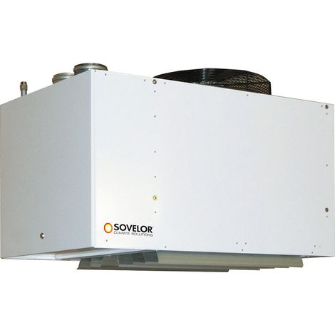 Aérotherme vertical Sovelor AGVX60G31 gaz propane 60kW 230V 37mbar suspendu