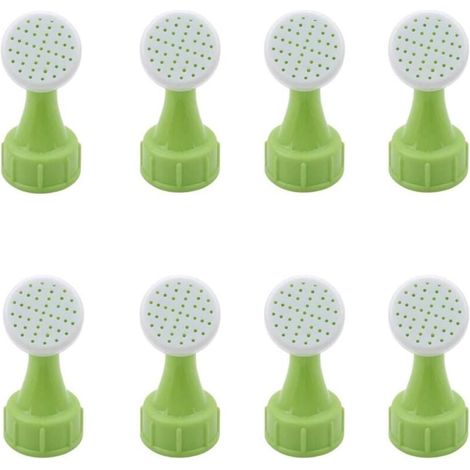 Lot de 8 bouteilles en plastique pour plantes - Buse d'arrosage - Mini embouts d'arrosage - Accessoire pour arrosoir - Buse d'arrosage - Jardinage (1/4)