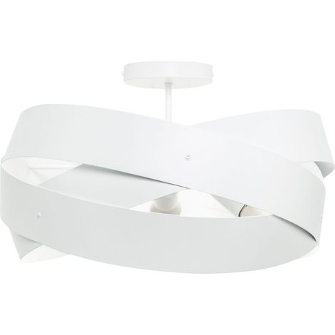 Plafoniera bianca in metallo Tornado 3xE27 Zuma Line 1115 (1/4)