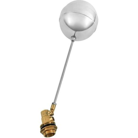 ALLIANDISRobinet à bille flottant en acier inoxydable G1/2 DN15 , interrupteur de capteur de flotteur , Flotteur Robinet pour eau, huile, gaz, interrupteur de fluide (1/4)