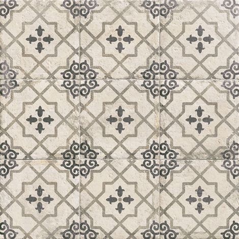 Mainzu Ceramica – Carrelage sol effet carreaux de ciment 20x20 cm – Grès cérame émaillé antidérapant – Pour intérieur et extérieur (1/3)