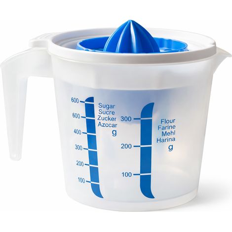 Spremiagrumi manuale per frutta, in plastica, 0,6 litri (1/4)