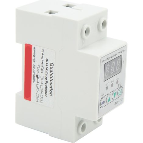 Protecteur tension sur sous tension 220V régleur réglable reset auto délai SVP-712 (1/5)