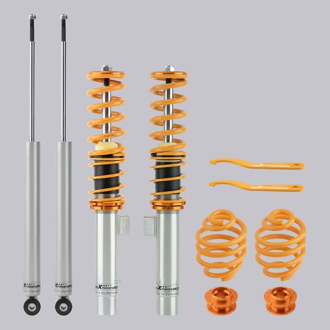 Gewinde-fahrwerk Für Für BMW 3 E46 4-türige Limousine 330i 325i 328i 318d 320dGewindefahrwerk for BMW 3er E46 316i 318d 323i Va+Ha Sportfahrwerk Amortisseurs (1/5)
