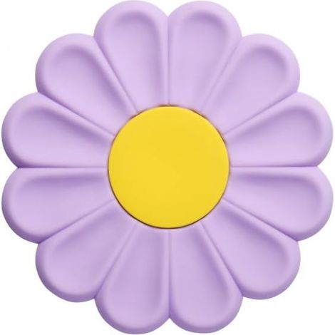 Daisy Silikon-Topflappen (lila) für heiße Töpfe und Pfannen, 6,7 Zoll, rutschfest, kreative Küchen-Platzsets. (1/5)