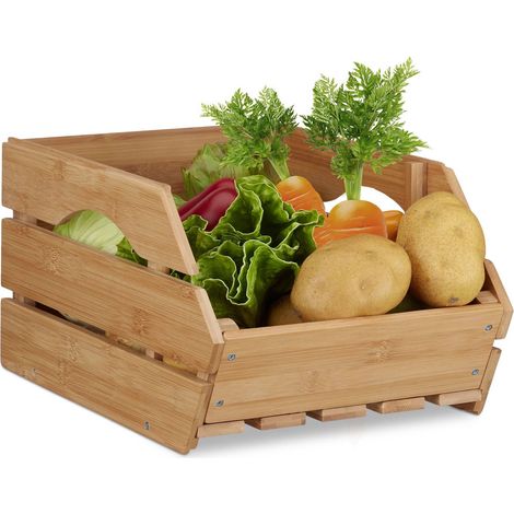 Universelle stapelbox aus bambus 88309