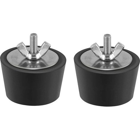2 Pièces Bouchon Piscine Diamètre 32-38mm Bouchons d'hiver en Caoutchouc avec Boulons Acier Inoxydable Antigel Produit Hivernage Piscine par Le Gel Aux Canalisations de Drainage de Piscine (1/4)